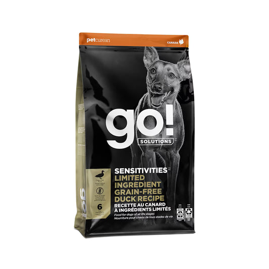 GO! SOLUTIONS 無穀物 低敏美毛系列 鴨肉 全犬配方