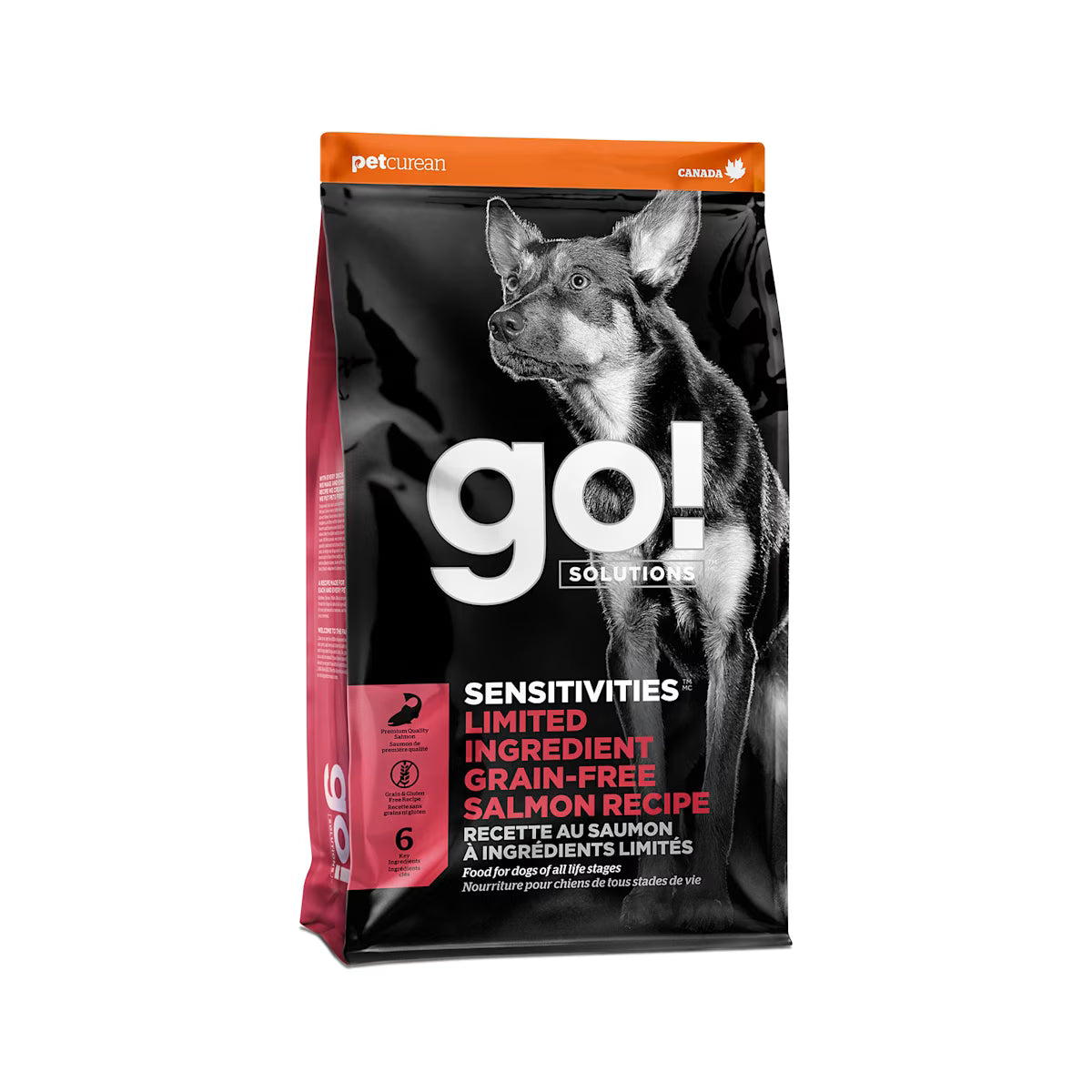 GO! SOLUTIONS 無穀物 低敏美毛系列 三文魚 全犬配方
