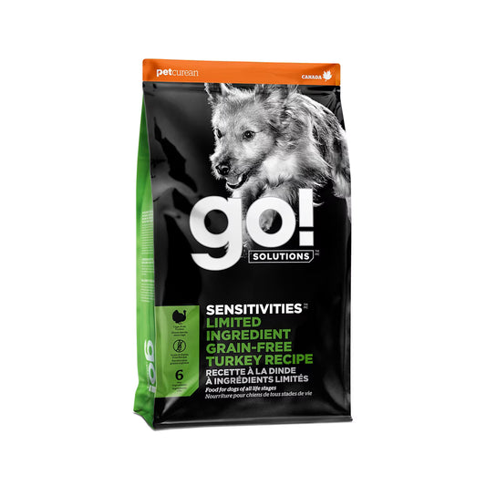 GO! SOLUTIONS 無穀物 低敏美毛系列 火雞 全犬配方