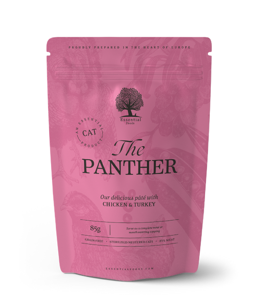 Essential 易膳 粉紅豹豹 貓濕糧 85g (原盒12包)