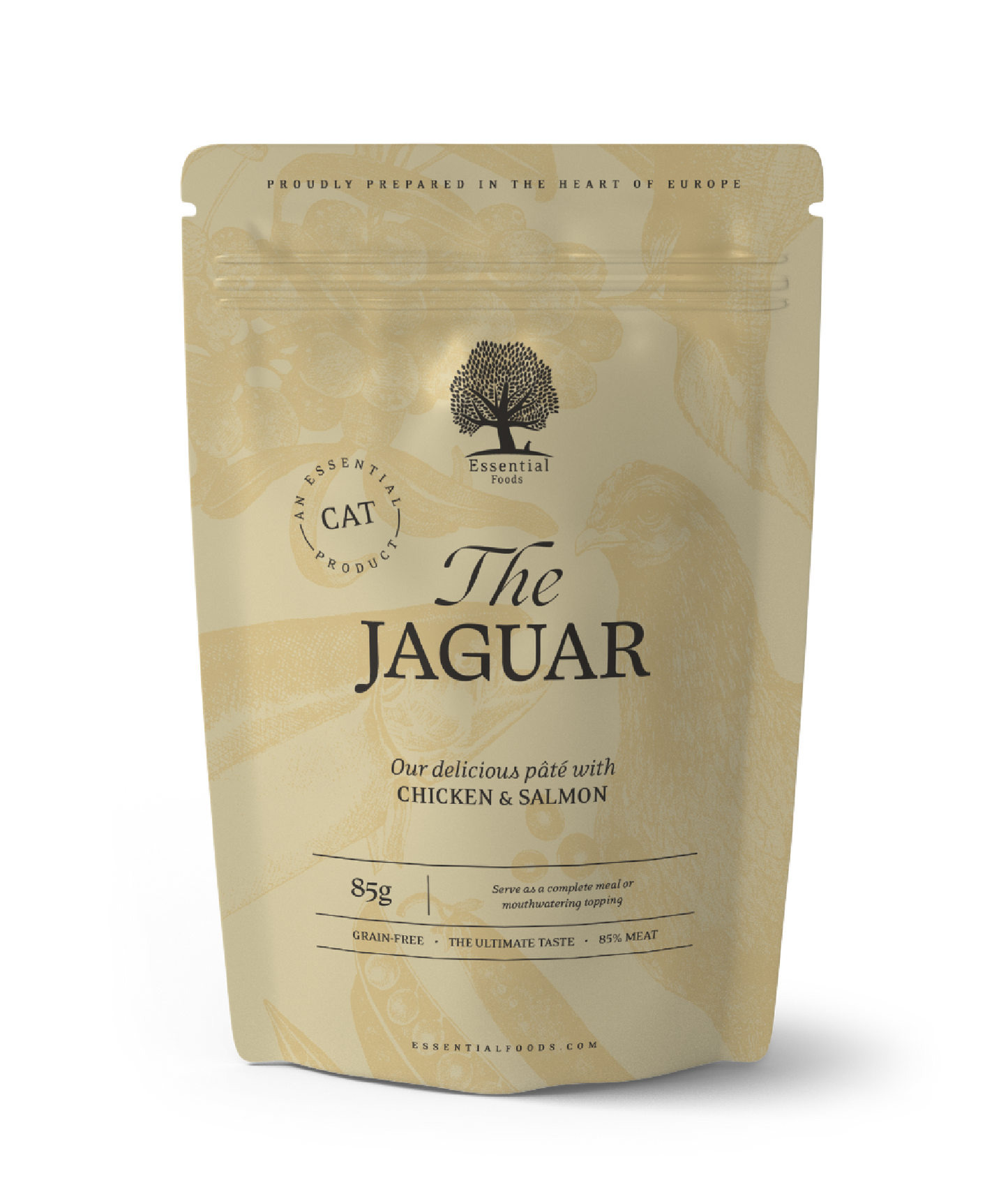 Essential 易膳 捷豹 貓濕糧 85g (原盒12包)
