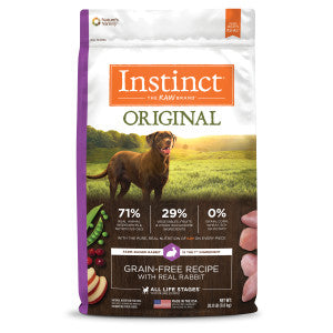 Instinct Original 本能經典 無穀物 兔肉狗糧配方 20lb