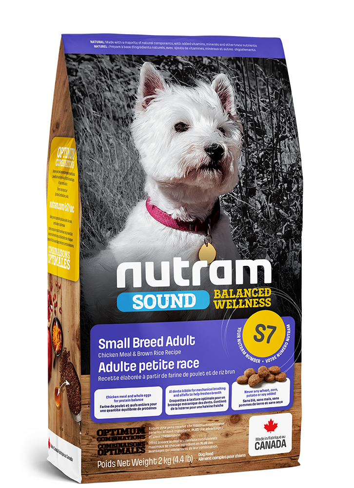 NUTRAM紐頓 NT-S7 小型成犬配方狗糧 5.4kg