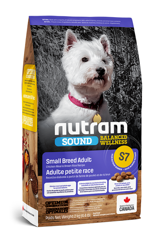 NUTRAM紐頓 NT-S7 小型成犬配方狗糧 5.4kg