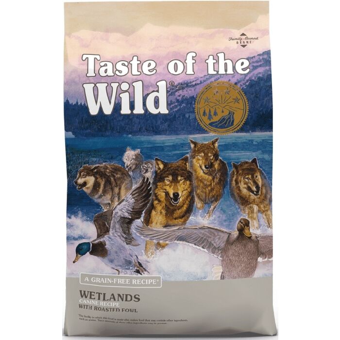 Taste Of The Wild 無穀物 烤鴨肉+烤鵪鶉肉+ 煙燻火雞配方 (成犬糧) 12.2kg