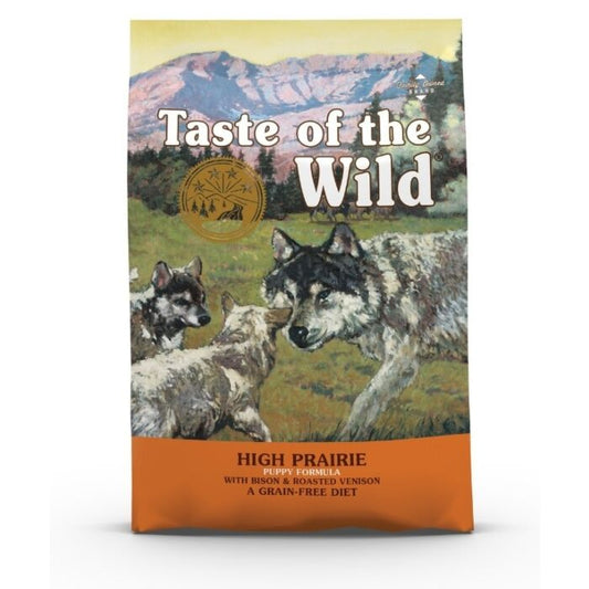 Taste Of The Wild 無穀物 野牛+烤鹿肉幼粒配方 (全犬糧) 12.2kg