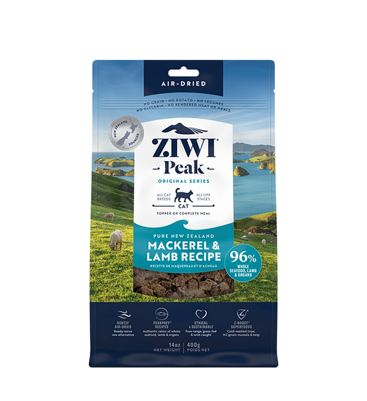 Ziwi Peak 風乾貓糧 鯖魚及羊肉配方